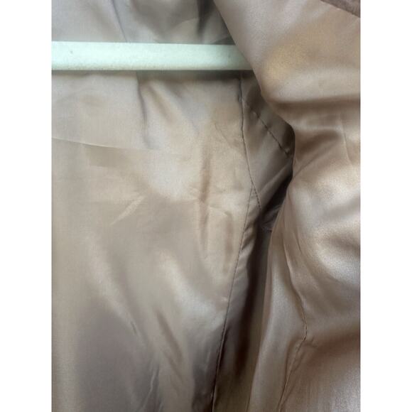 System Funnel Neck Suri Alpaca Wool Long Coat Women's $698 Sz S Camel Designer - Picture 14 of 16